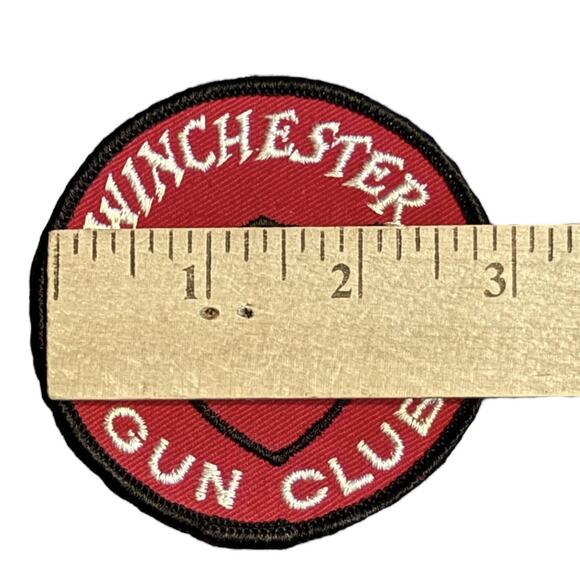 VTG Winchester Gun Club 25 Skeet Original Patch NRA Firearm Hunter Competition - Picture 3 of 3